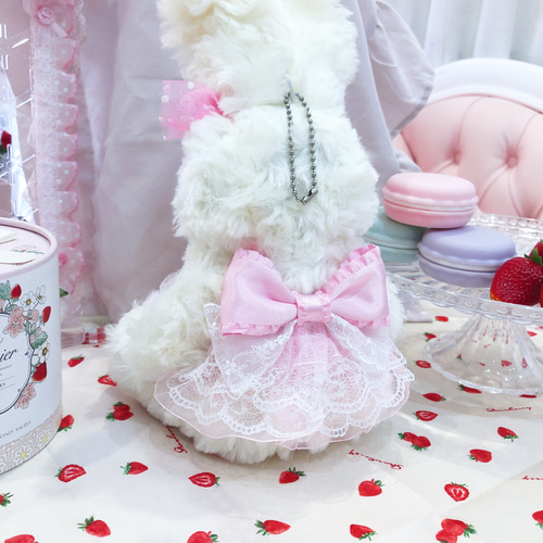 プリンセス うさぎ ぬいぐるみ オリジナルデコレーション ドレス