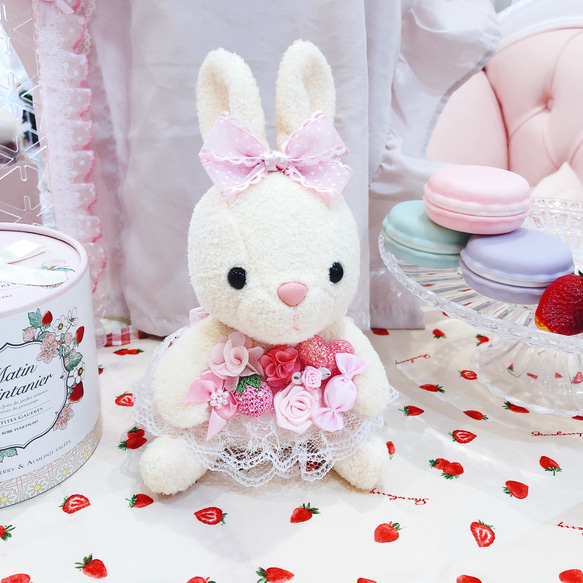 うさぎ ねこ ぬいぐるみ ドール キーホルダー まとめ売り フリル