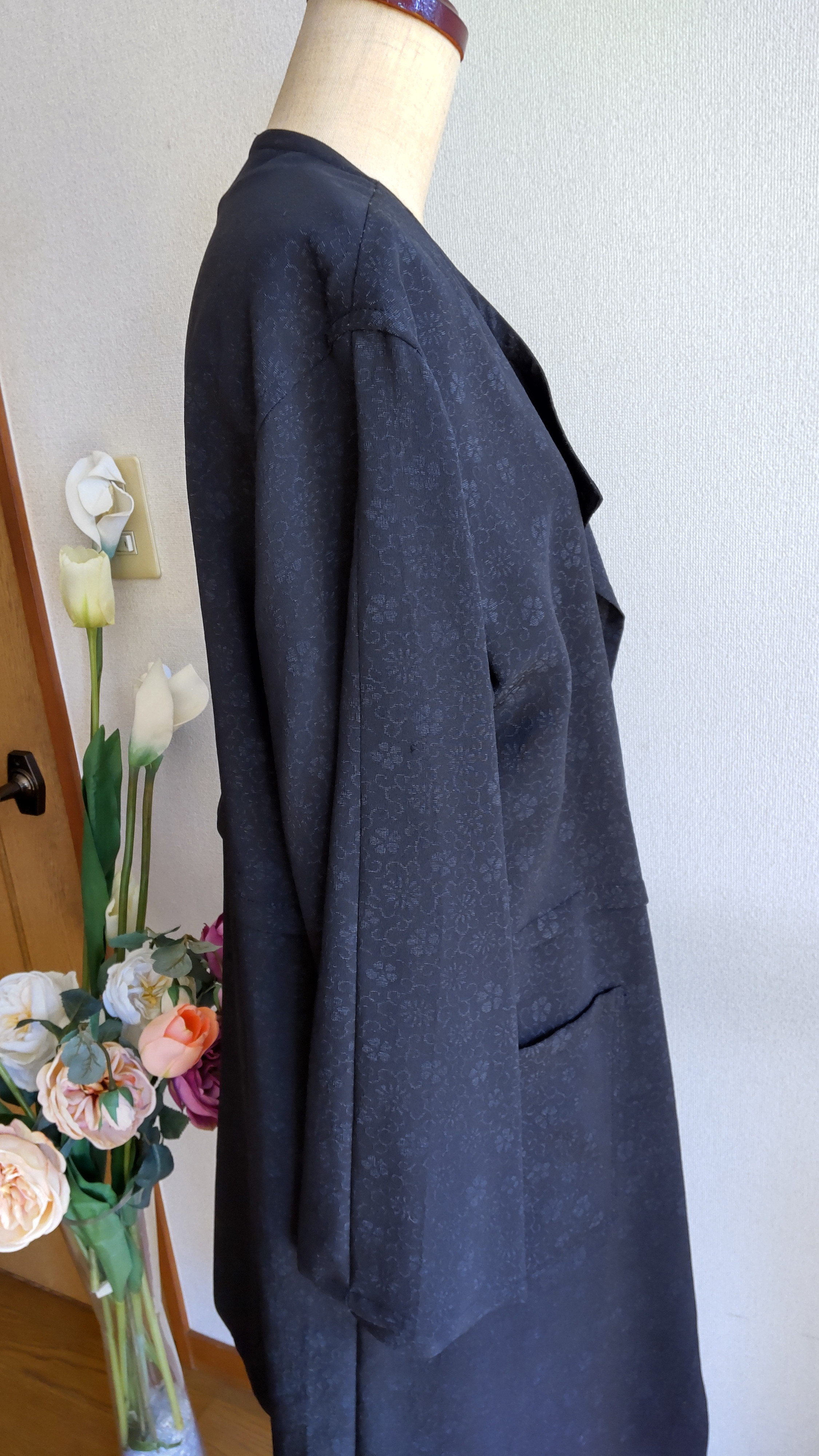 黒羽織、リメイクチュニ゙ック、ジヤケット