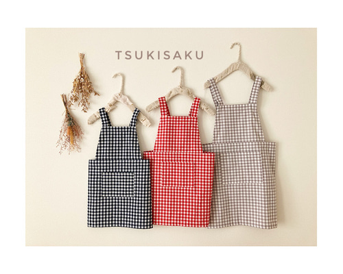 【こまる様リクエスト品】ハンドメイドエプロン　3点 楽天市場】▽▽▽▽▽▽▽【在庫限りOUTLET】エプロン3点セットS