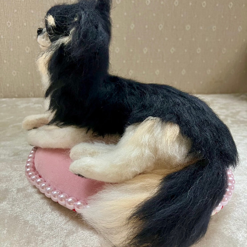 ♡いつも一緒だね♡ 【羊毛フェルトのチワワちゃん
