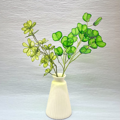 ポポラス アメリカンフラワー／ディップアート アートフラワー ゆき