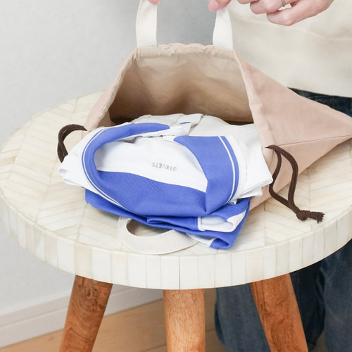 入園入学セット 4点 名入れ ヌビ コットンリネン ハート ダークグレー