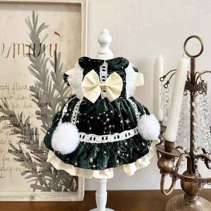 犬服、猫服、ペット 服、ワンちゃん用ワンピース、猫ちゃん用ワンピース、秋、冬