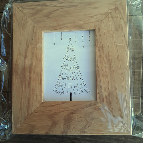 ミニ額縁の世界』～クリスマスガラスキットXmasツリー キット くらし