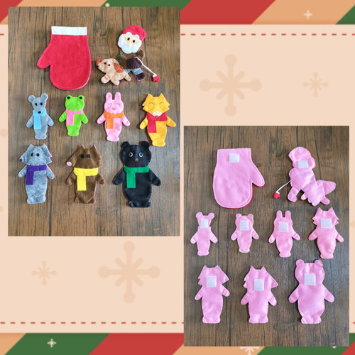 エプロンシアター『てぶくろ』 おもちゃ・人形 vintage.ree 通販