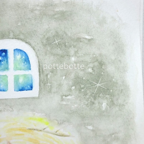 ✻【原画】Bonne nuit おやすみ、良い夢を Ⅲ ふかふかの藁布団 no.186