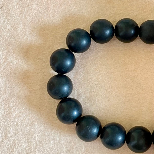 ブラックシリカ#bs02 ブレスレット サルサパリラクリスタル 通販