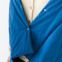 【30％OFF】魔法瓶のような保温中わた Zermoly Loft  3WAY ケープ ショール ブランケット 20枚目の画像