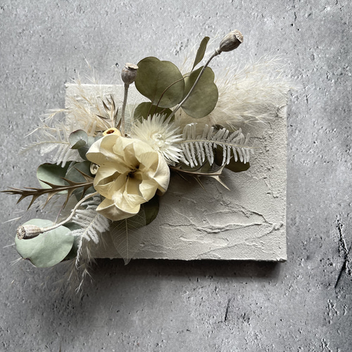 母の日 テクスチャーアート ドライフラワーアレンジ ギフト お祝い