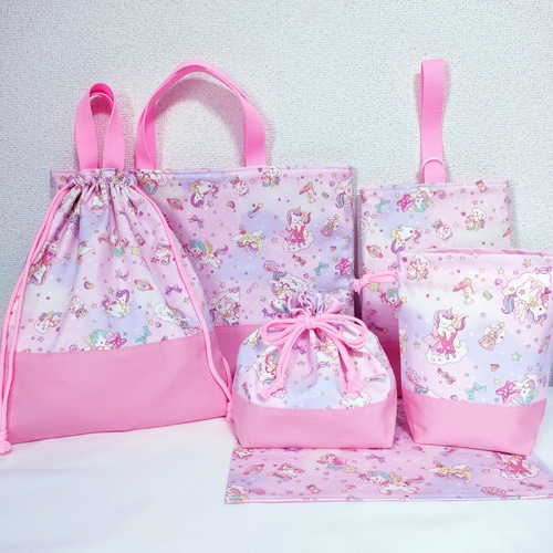 入園セット 入学セット 6点セット ユニコーン ハンドメイド レッスン  
