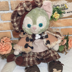 ステラルーＳ　モスグリーン花柄　和着物ドレス６点コスチューム　リーナベルも出品中 リーナベルS オレンジ花柄 和着物ドレス6点コスチューム
