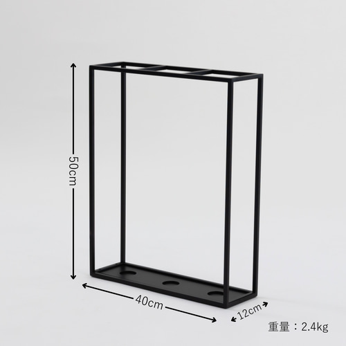 KARE デザイナーズ　傘立て　フラワーベース　ふくろう ElegantTriangleBlueTexturedGla