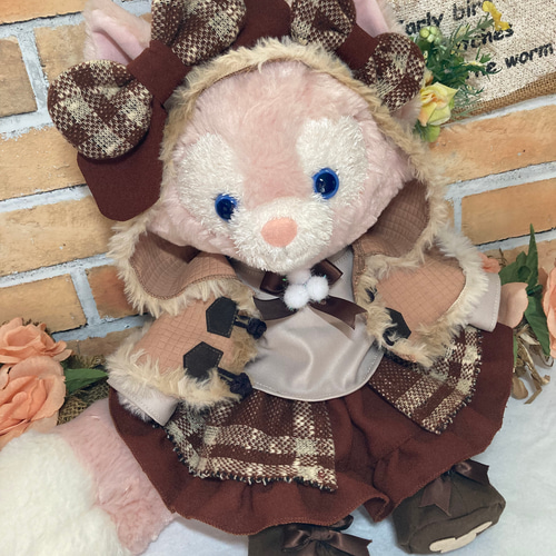 クリスマス リーナベルS 茶チェック7点コスチューム クリスマス リーナベルS 茶チェック7点コスチューム