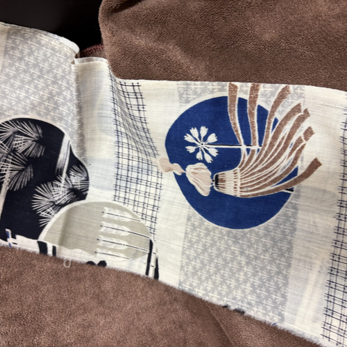 14 古布 和裁 着物 生地 ハギレ アンティーク リメイク素材