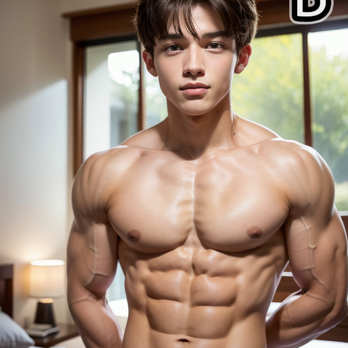 一点物/AI美男子】 AIアート 筋肉 イケメン A4ポスター 高画質 一点物/AI美男子】 AIアート 筋肉 イケメン A4ポスター 高画質