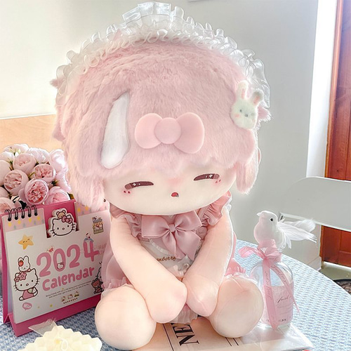 40cm無属性着せ替えぬいぐるみ 40cmぬいぐるみ ライトベージュ 耳付き e9e94cf4cf80a58db08230840292e5