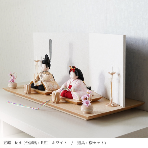 専用　　木目込　内裏雛　木目込み　ひな人形　セット 五織 -iori- 木目込み人形 ひな人形・雛飾り sakura 通販