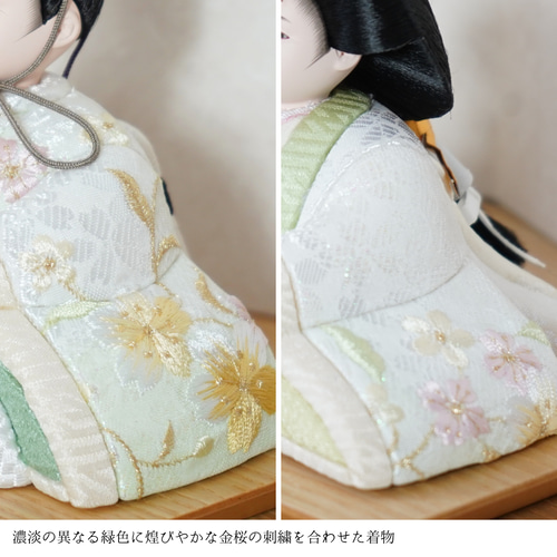 風鈴 -huurin- 木目込み人形 ひな人形・雛飾り sakura 通販