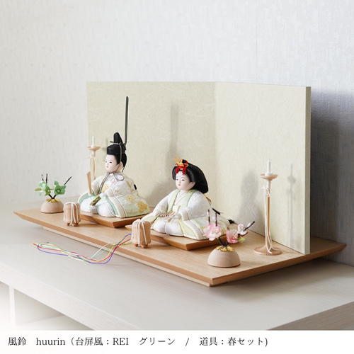 風鈴 -huurin- 木目込み人形 ひな人形・雛飾り sakura 通販