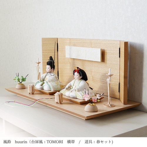 風鈴 -huurin- 木目込み人形 ひな人形・雛飾り sakura 通販