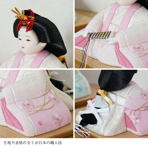 木目込人形♡『招福雛』♡ 木目込人形 立雛 雛人形 - メルカリ