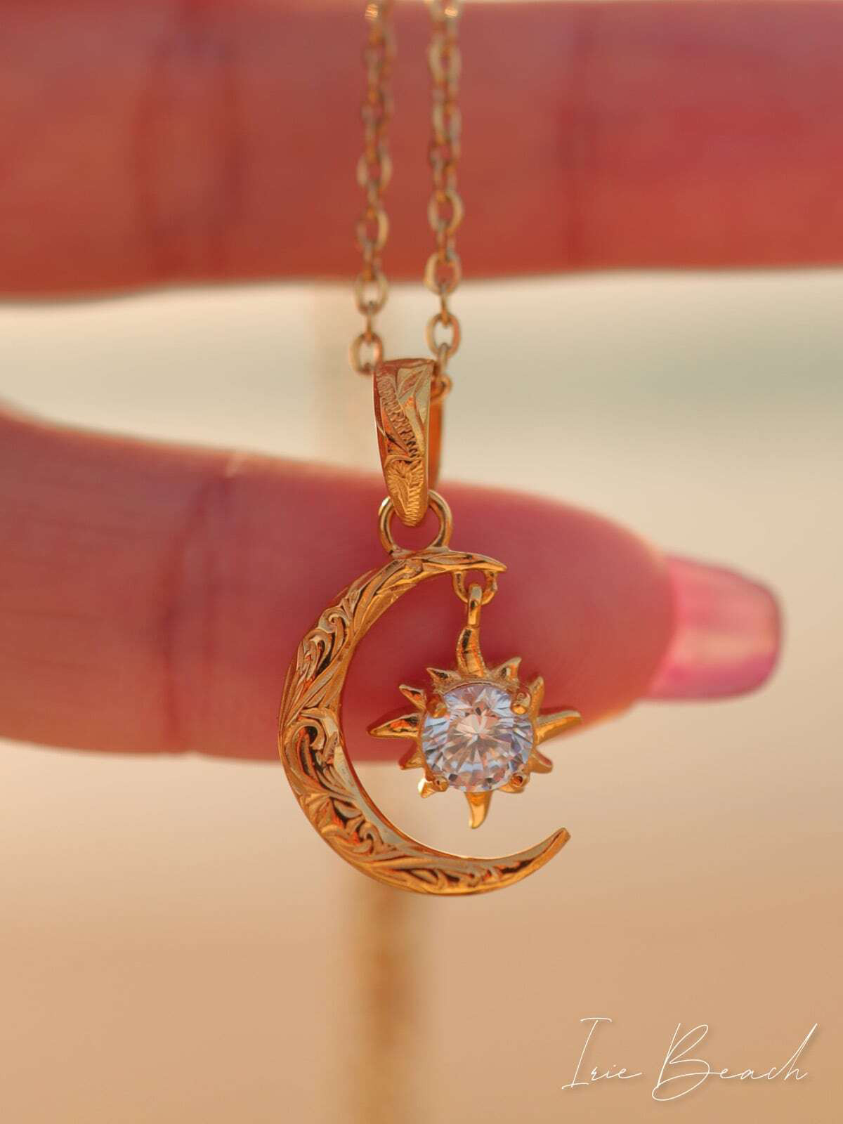 IRIEBEACH shiningネックレス　ハワイアンジュエリー sun