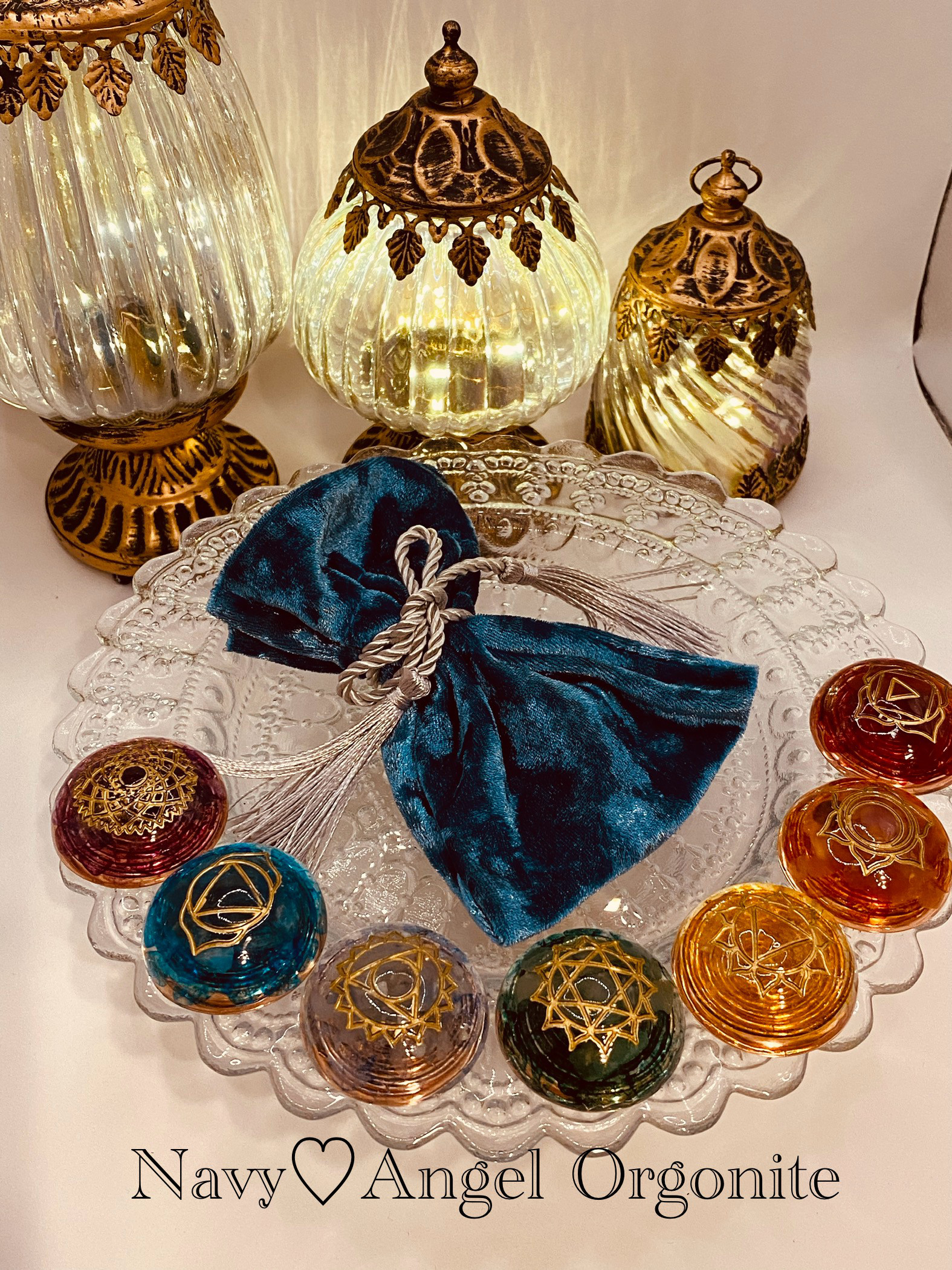 チャクラヒーリングオルゴナイト 天然石 Navy♡Angel 通販|Creema(クリーマ) 18418502 チャクラヒーリングオルゴナイト 天然石 Navy♡Angel 通販|Creema(クリーマ) 18418502
