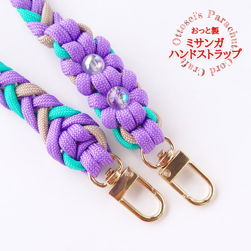 パラコード ハンドストラップ スマホストラップ 携帯ストラップ