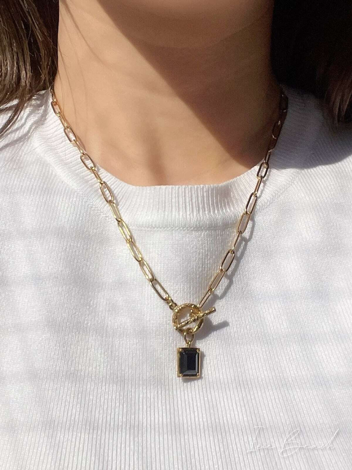 onyx × mantel 【ハワイアンジュエリー】【金属アレルギー対応】つけっぱなしOK