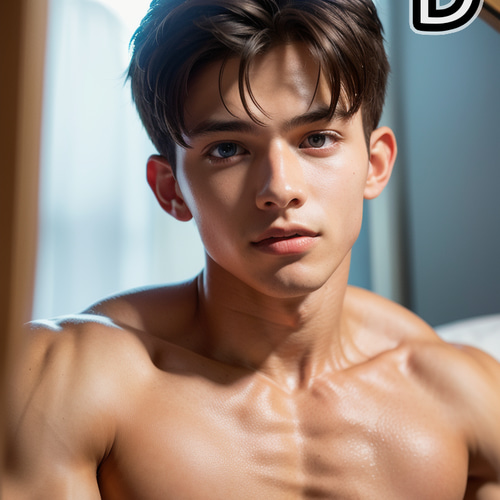 一点物/AI美男子】 AIアート 筋肉 イケメン A4ポスター 高画質 一点物/AI美男子】 AIアート 筋肉 イケメン A4ポスター 高画質