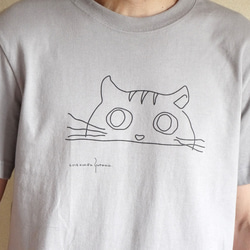 シンプル　にゃんこ　Tシャツ　ねこ　猫 7枚目の画像