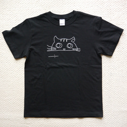 シンプル　にゃんこ　Tシャツ　ねこ　猫 2枚目の画像