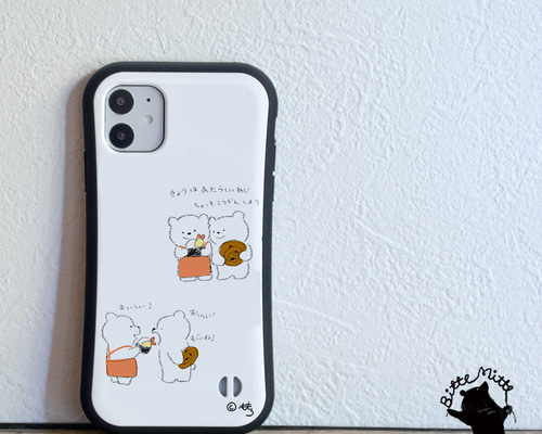 Society6  iPhoneケース クロワッサン パン Society6(ソサエティシックス) iPhone・スマホケース(レディース