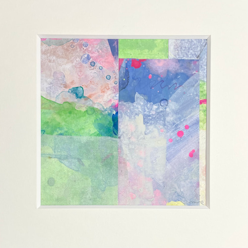 日々のことj」 水彩画 抽象画 絵画 MarieK 通販 18419087