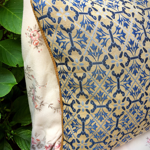 鹿 トナカイ クッションカバー X'mas クッションカバー フランス製