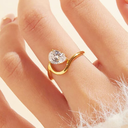 としちゃん様　オニキスとダイヤの18kWGリング　12 美品です。 オニキス リング(ピンキー) 脇石ダイヤモンド 1.38ct(Total