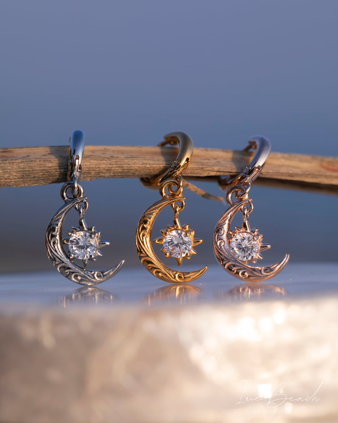 IRIEBEACH sunrise hoop pierce ハワイアンジュエリー hoop pierce | IRIEBEACH