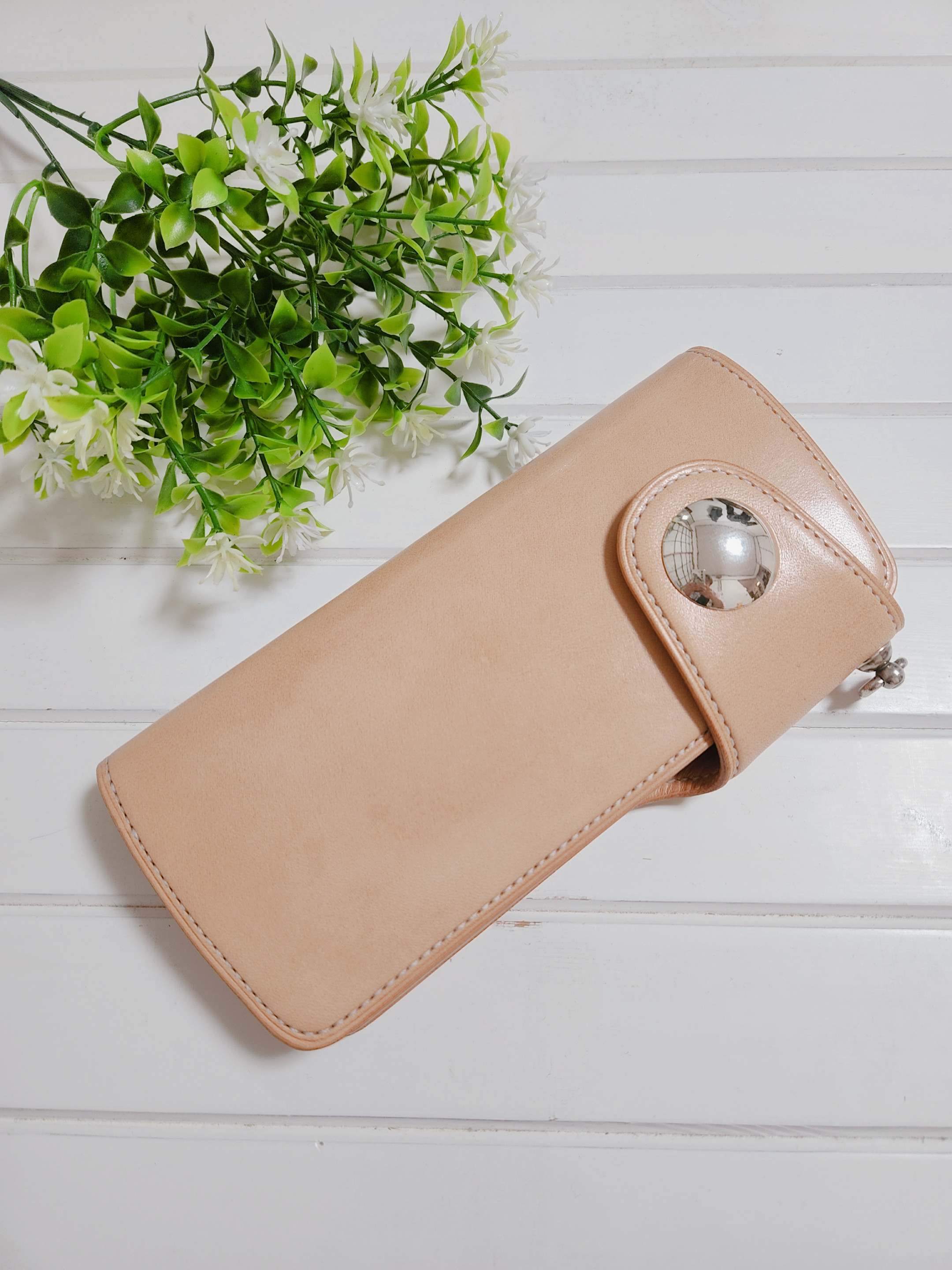 ロングウォレット4(プレーン,白)