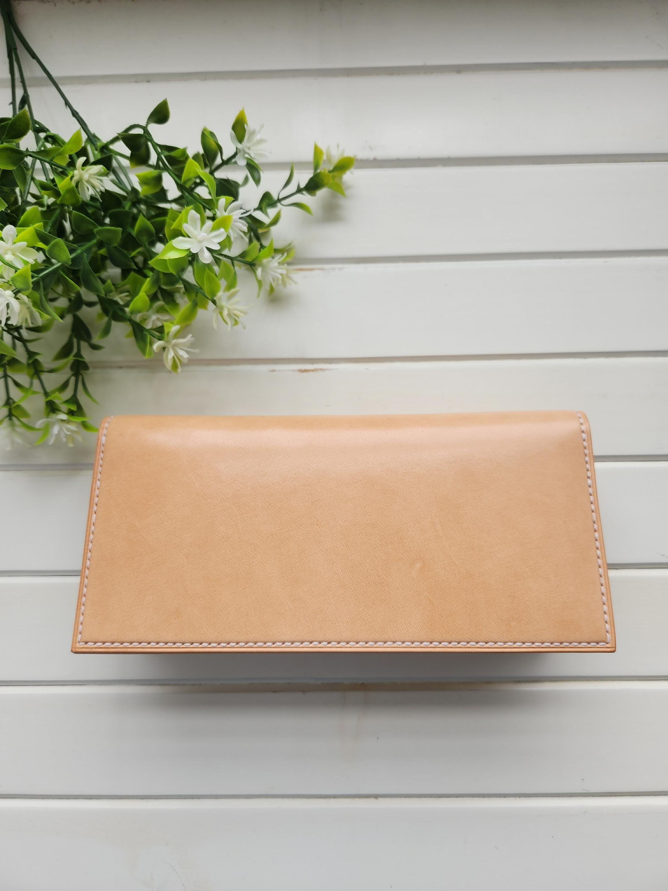 長財布1(プレーン,白)