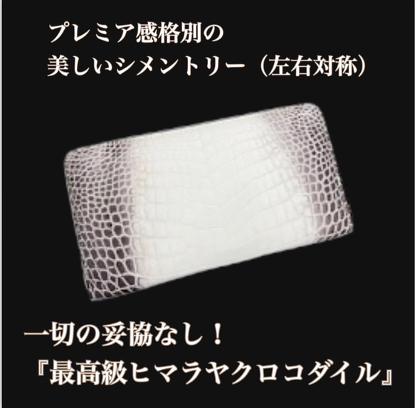 最高級クロコダイル専門店が作り出す、『最高峰ヒマラヤ 最高級クロコダイル専門店が作り出す、『最高峰ヒマラヤ