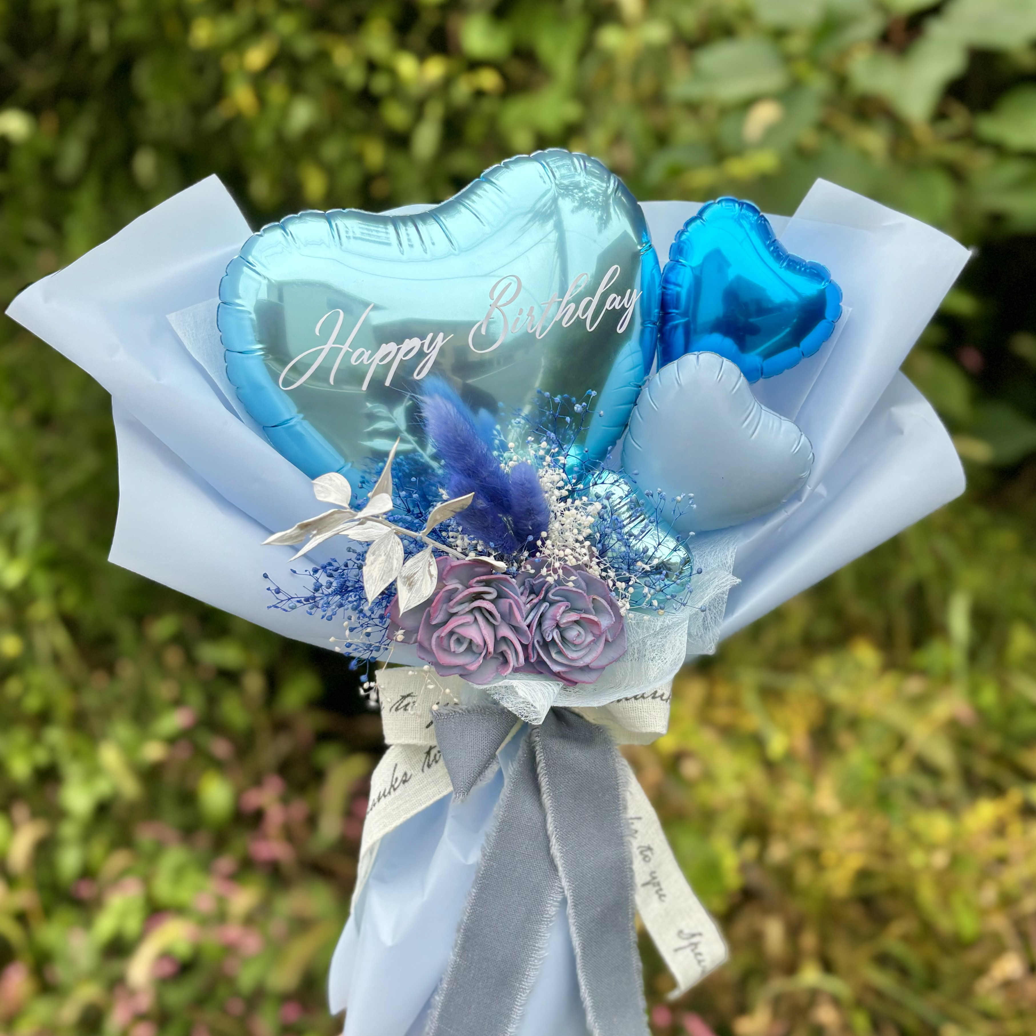 お菓子ブーケ　バルーンブーケ　誕生日　発表会　結婚式　卒部　プチギフト　花束