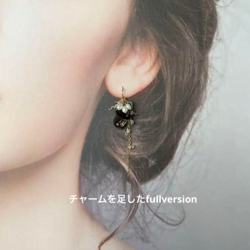 14kgf どんぐりの森のピアスorイヤリング ピアス（フック