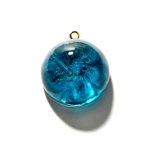 ハンドメイド】宇宙玉チャーム 3個 ハンドメイド】193.宇宙玉チャーム