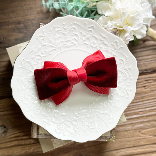 リボン柄グログラン ベビーヘアクリップ ヘアピン ヘアゴム ヘアアクセサリー リボン柄グログラン ベビーヘアクリップ ヘアピン ヘアゴム ヘア