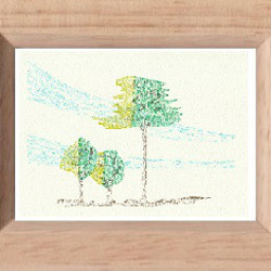 小さな額絵・風/913 1枚目の画像