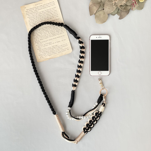 オーダー品】パラコードで作るスマホショルダーストラップ