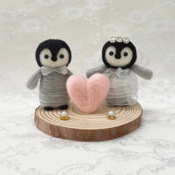 新郎新婦和装人形BIGサイズとリングピロー 新郎新婦和装人形BIGサイズとリングピロー