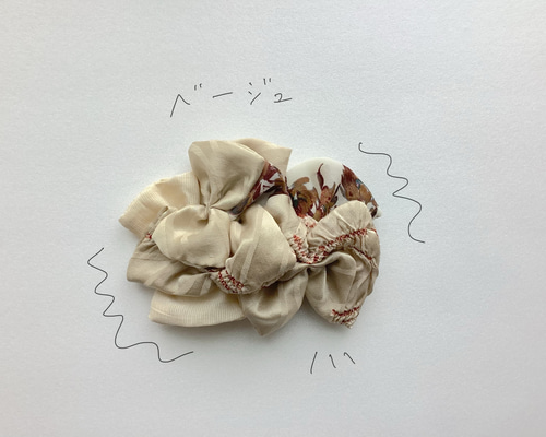 着物リメイク髪飾り かみかざり【753髪飾り/成人式髪飾り/ハーフ成人式髪飾り/着物リメイク