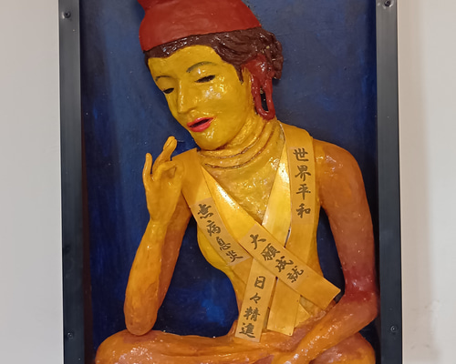 立体絵画の「国宝第一号の弥勒菩薩」 立体絵画の「国宝第一号の弥勒菩薩」(3D絵画） | 山川善作